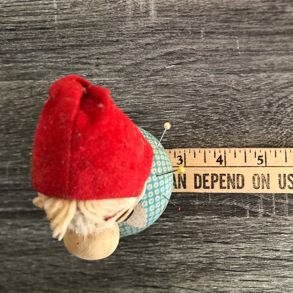Vtg Pin Cushion Doll with Measuring Tape Nose - Picture 10 of 13